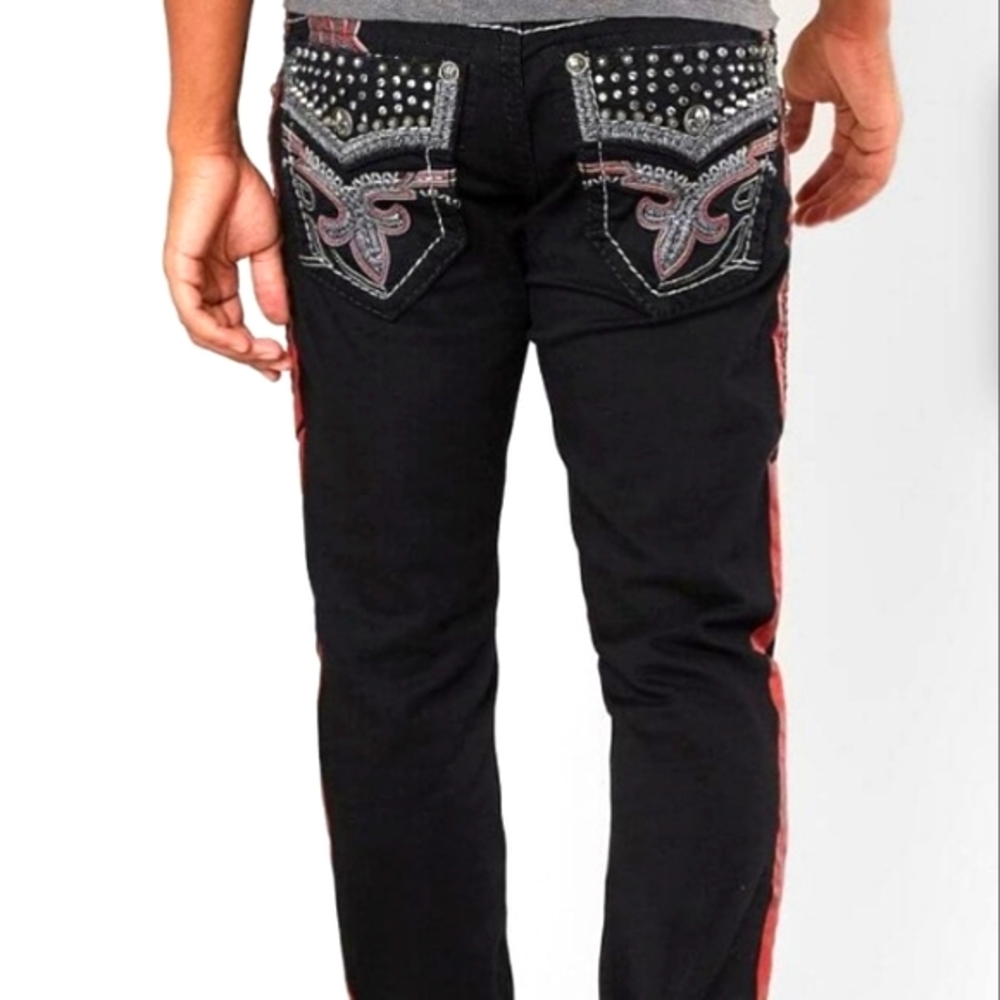 🆕️Rock Revival Walden Alt. Straight Jeans. Men's Size: Waist 30x34 Imseam.